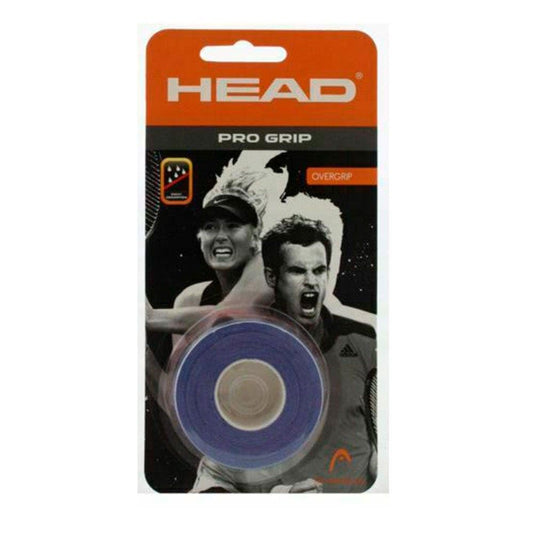HEAD Pro Grip - Rollo de Cinta para Raqueta de Tenis, Color Azul