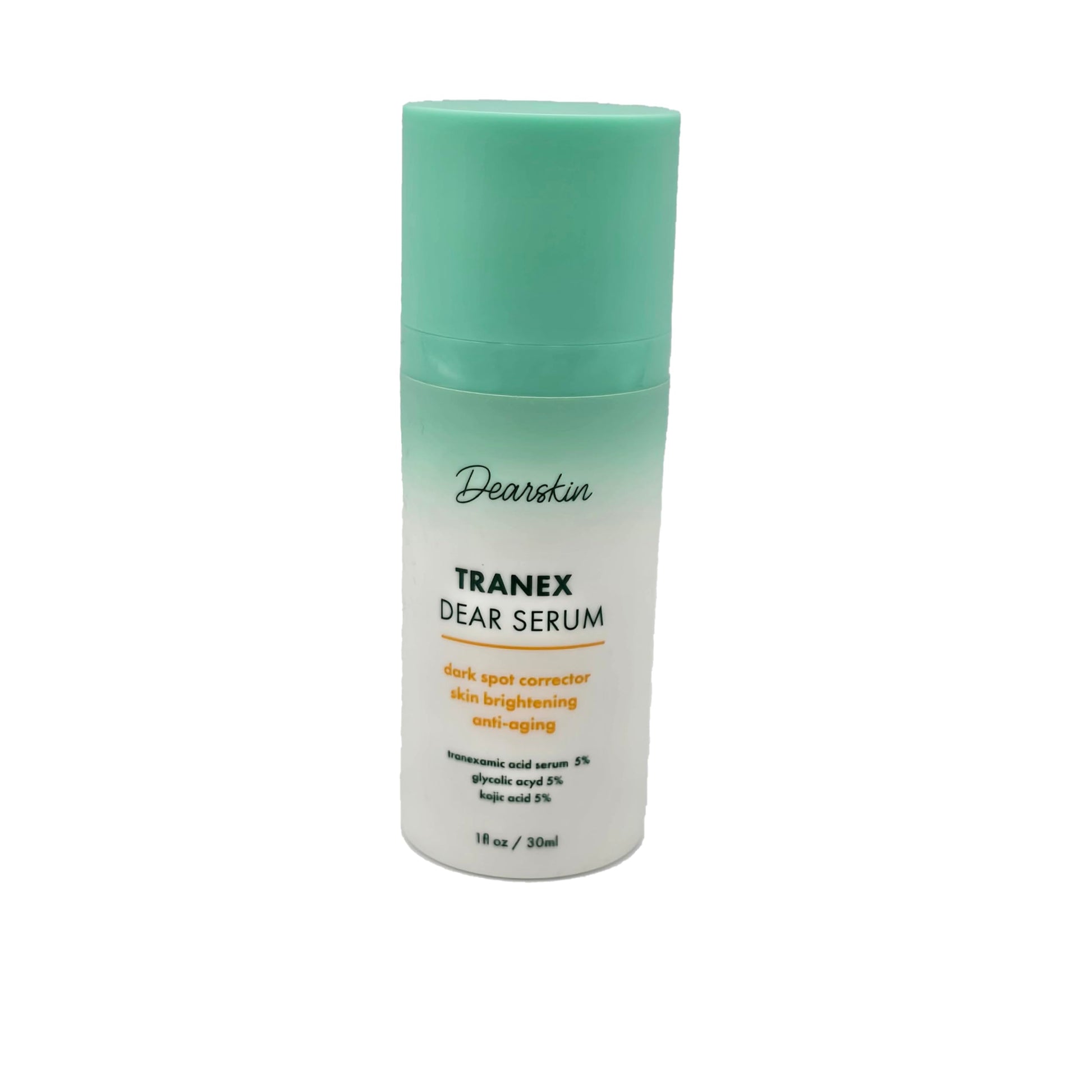 Serum de Ácido Tranexámico y Ácido Kójico para Manchas Oscuras. Tratamiento Antimanchas Facial con Vitamina C y Ácido Hialurónico. Fórmula Antiedad. 2 Unidades.