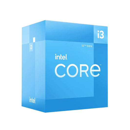 Intel Core i3 (12ª generación) i3-12100 Quad-Core (4 núcleos) Procesador de 3,30 GHz, Paquete al por Menor