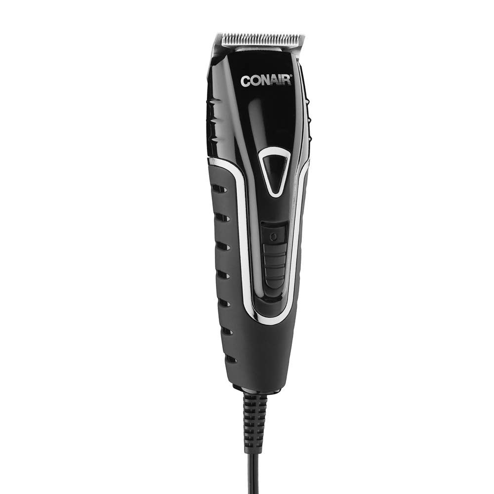 Conair Recortadora alambrica de 16 piezas 2 en 1 para cabello y barba hc2000es mx Negro
