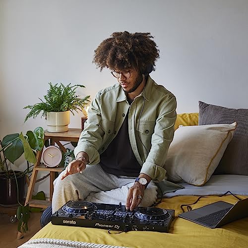 Controlador DJ Pioneer DJ DDJ-REV1 negro de 2 Canales Estilo Scratch para Serato DJ Lite