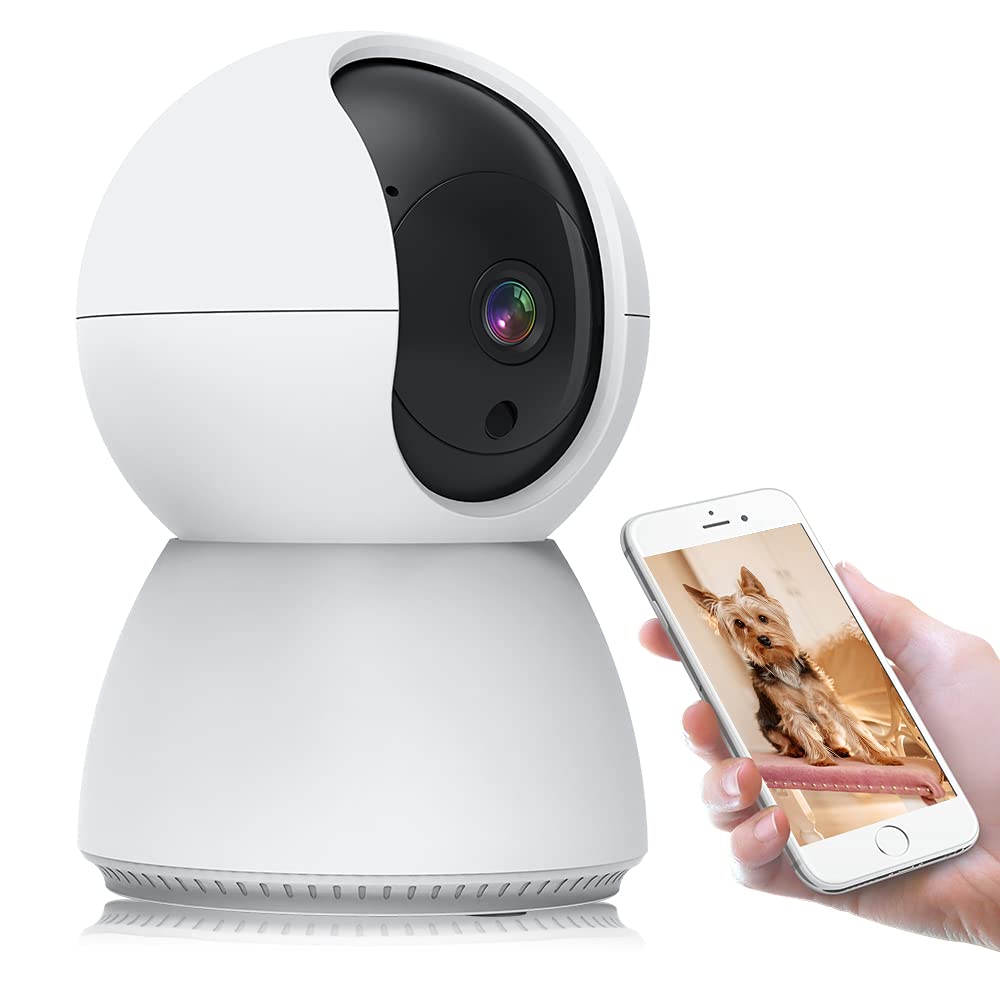 Cámara de Seguridad Interior EASYTAO 2K 3MP WiFi con Alexa y Audio Bidireccional