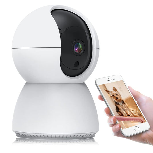 Cámara de Seguridad Interior EASYTAO 2K 3MP WiFi con Alexa y Audio Bidireccional