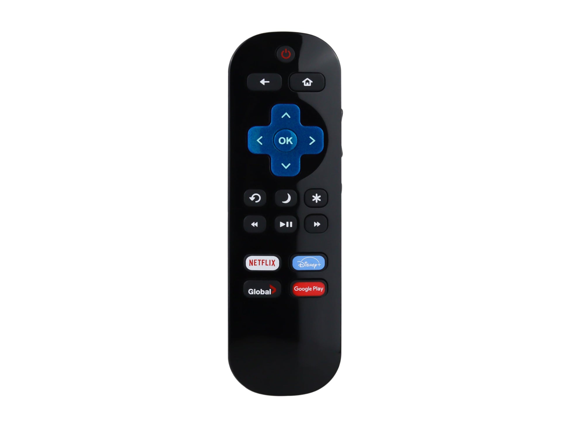 LIDERT Control Remoto Compatible con RCA Roku Smart TV Netflix Disney+ Google Play