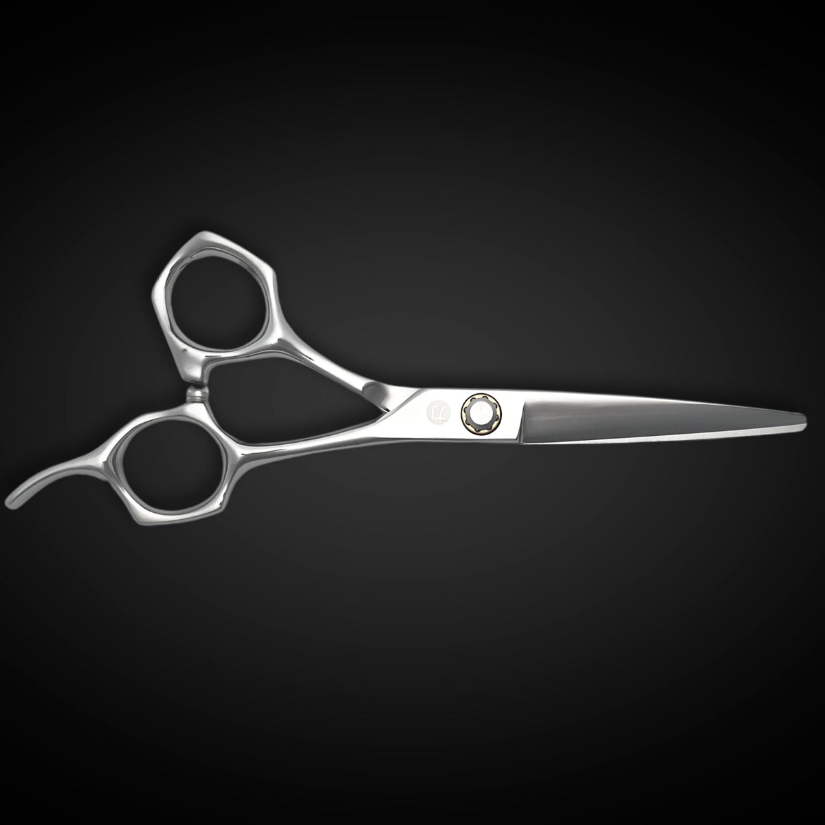 Saki Shears Tijeras profesionales para cortar el cabello - 6 pulgadas - Hoja convexa - Acero inoxidable japonés 440C - Para corte húmedo o seco - Musashi para peluqueros y barberos