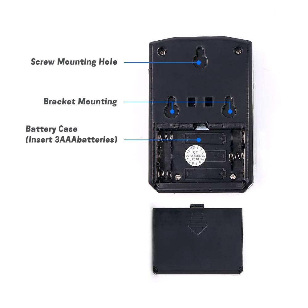 Sensor de movimiento de voz reemplazable, reproductor de sonido infrarrojo PIR, caja de gritos encantada, altavoz con función de descarga USB, Navidad, MP3, terror, música feliz, activada por