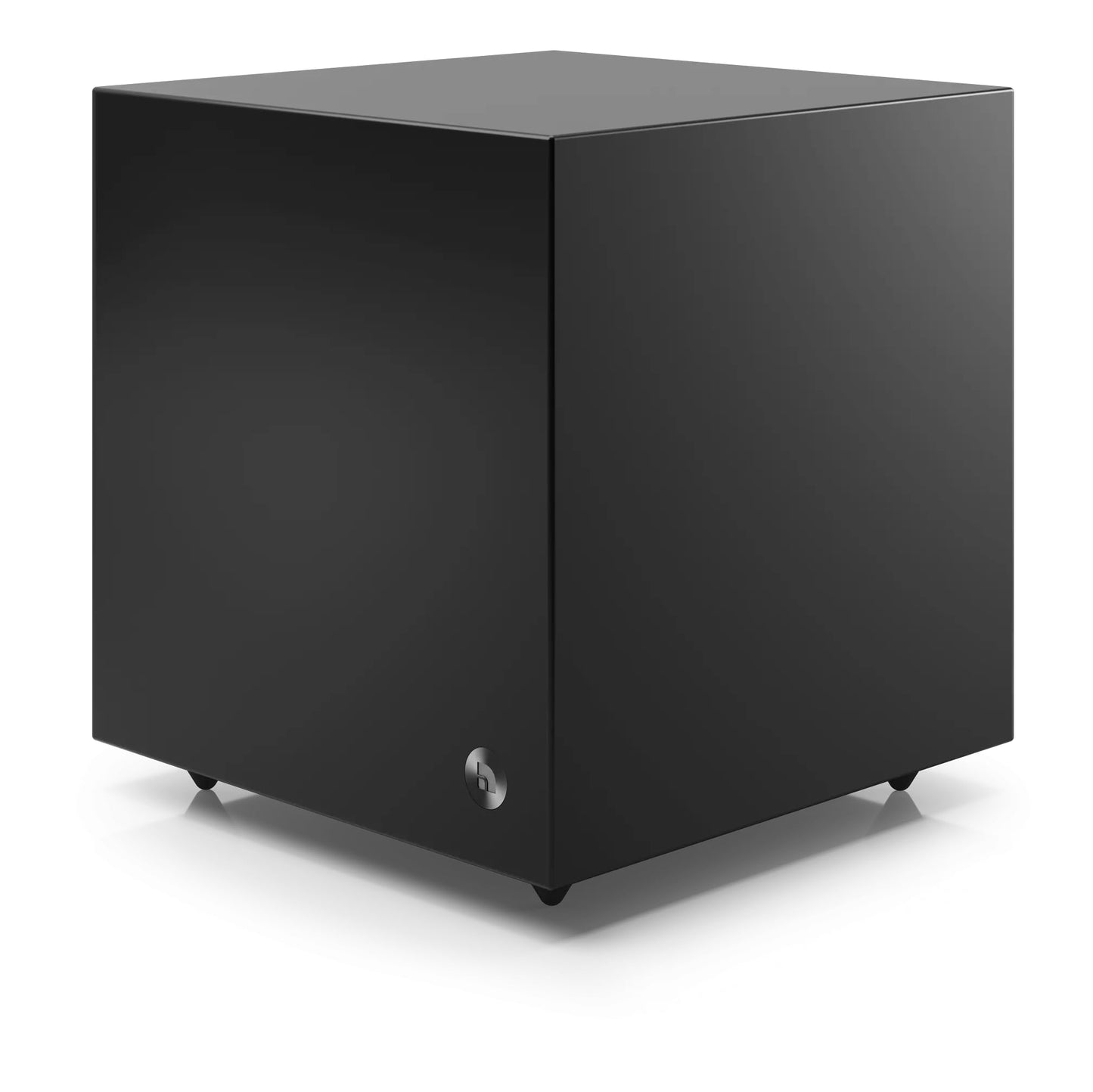 Audio Pro Altavoz de subwoofer alimentado SW-5 | Woofer de 8 pulgadas, 35-130 Hz, amplificador de subwoofer de 150 W, altavoz de graves alimentado para cine en casa y sistema de sonido envolvente | Entrada de cable RCA | Negro