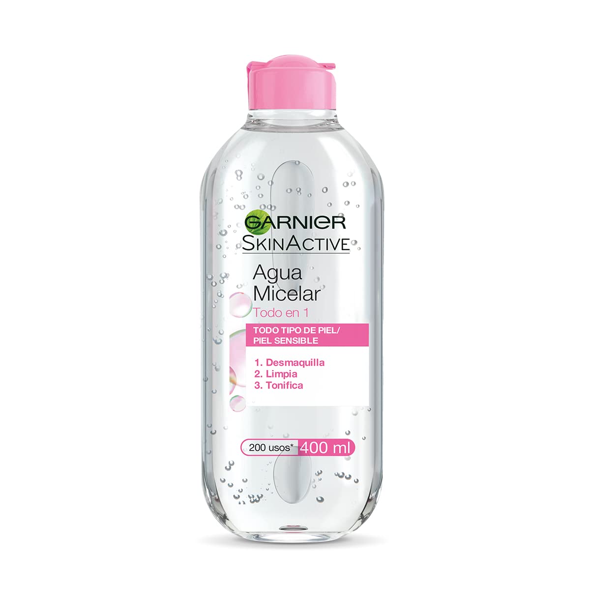 CeraVe Gel Limpiador Espumoso Libre de Fragancia para Piel Normal o Grasa - 1 x 473 ml + Garnier Skin Naturals Face Agua Micelar Desmaquillante para Todo Tipo de Piel, 400 ml, 1 unidad