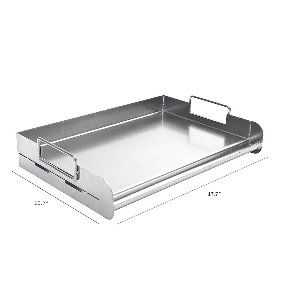 Charcoal Companion - Parrilla Profesional de Acero Inoxidable, Diseño Original, Acero Inoxidable