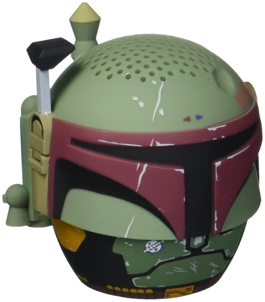 Bitty Boomers Star Wars: Book of Boba Fett - Mini Altavoz Bluetooth Boba Fett, Verde Oliva, 2.3 Pulgadas