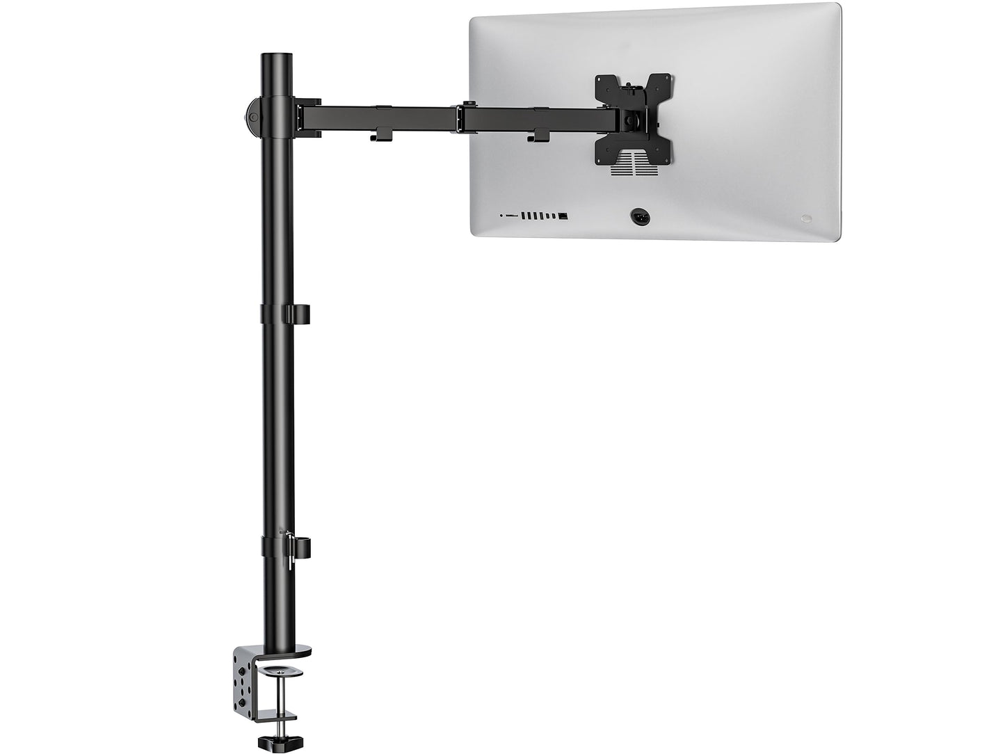 Soporte para Monitor WALI Negro con Ajuste Horizontal y Vertical VESA 75 & 100mm Hasta 32 Pulgadas 10 kg