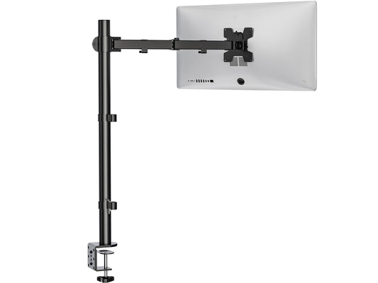 Soporte para Monitor WALI Negro con Ajuste Horizontal y Vertical VESA 75 & 100mm Hasta 32 Pulgadas 10 kg