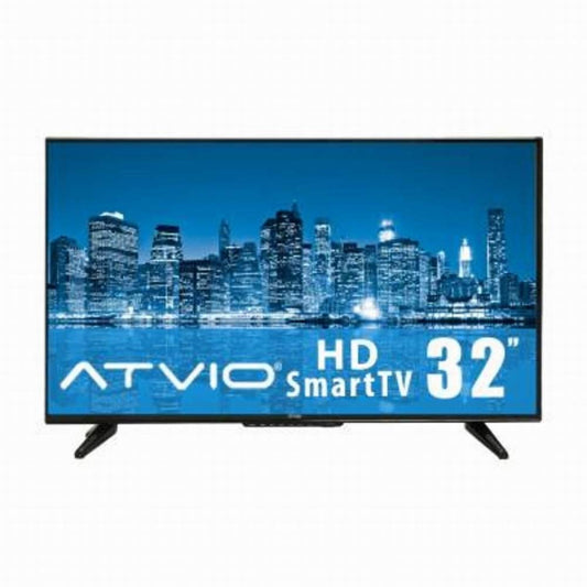 Atvio Pantalla TV 32 Pulgadas 720p HD Smart TV LED