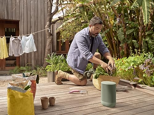 SONOS Move 2 Potente bocina portátil para un Intenso Sonido estéreo Donde Quieras. Wi-Fi y Bluetooth - Verde