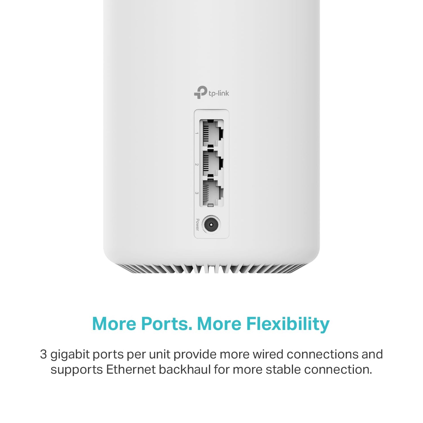 TP-Link Deco WiFi 6E Mesh AXE5400 para Todo el hogar, Nueva Banda de 6GHz, Baja latencia sin interferencia, AI Driven Mesh Que reemplazan los Extensores de Rango con el Deco XE75(3-Pack)