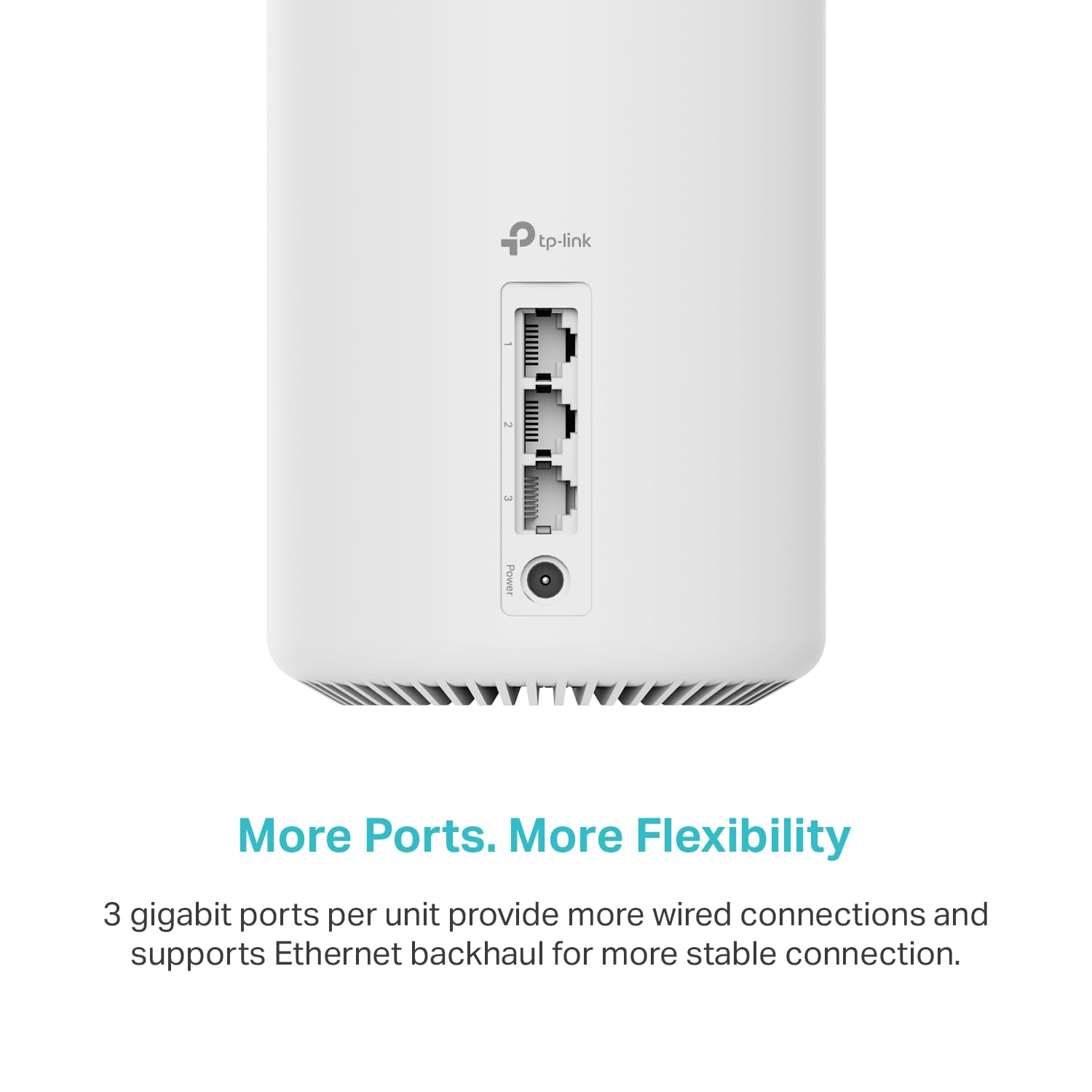 Sistema Mesh WiFi 6E TP-Link Deco AXE5400 Blanco con Banda de 6GHz y Baja Latencia