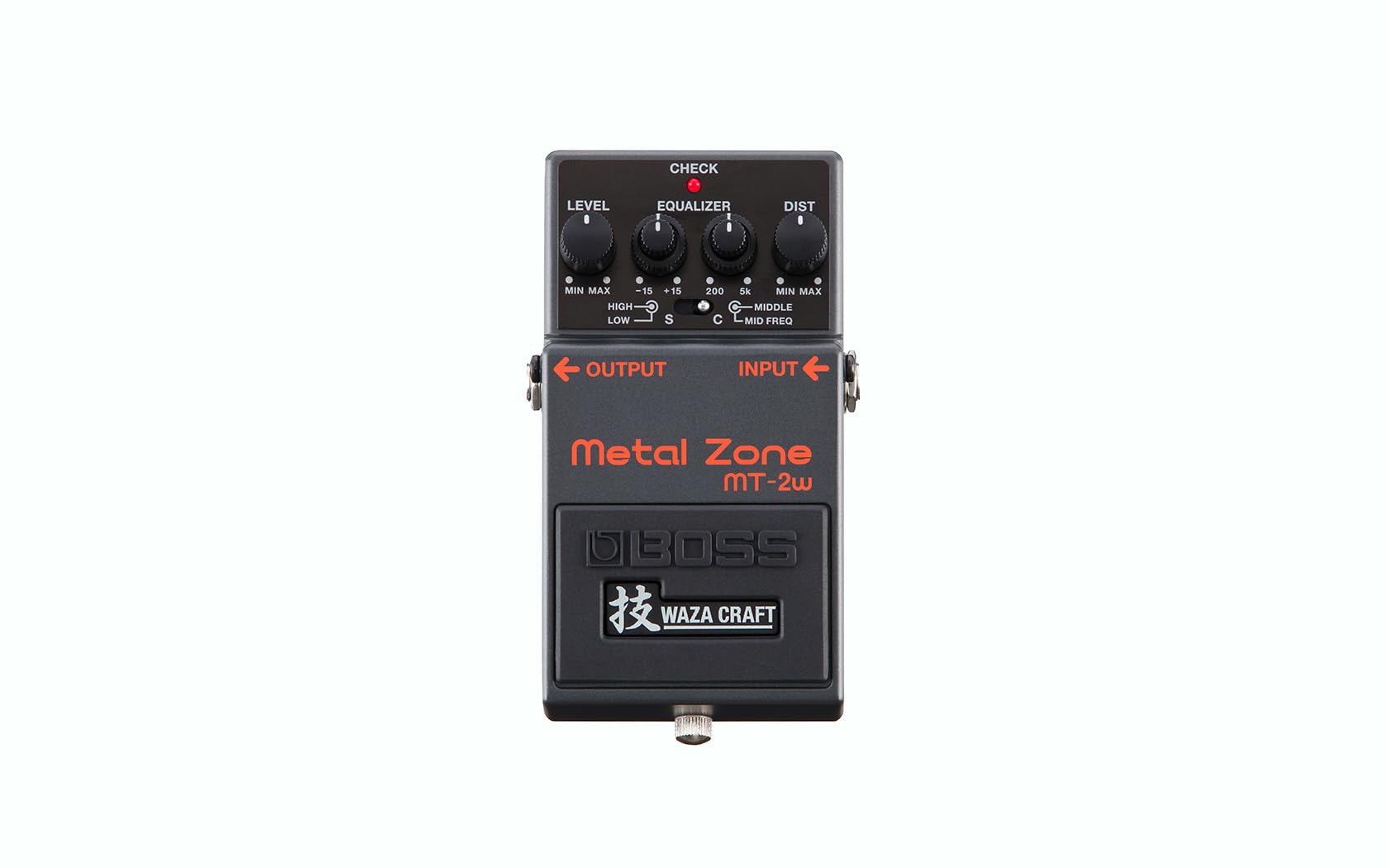 Pedal Compacto Boss Waza Metal Zone Mt-2w
