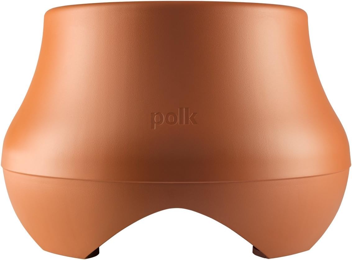 Polk Audio Atrium SUB100 Subwoofer pasivo para Exteriores, Cuenta con Driver de Equilibrio dinámico de 10 Pulgadas de Largo Alcance, subwoofer de Disparo hacia Abajo, Durabilidad para Todo Tipo de