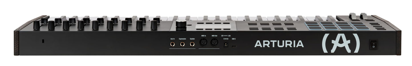 Arturia KeyLab 49 mk3 Negro - driver de teclado MIDI USB de 49 teclas con software analógico Lab Pro incluido