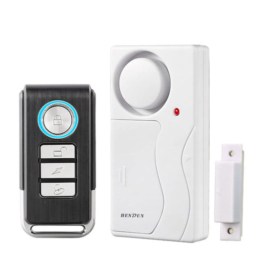 HENDUN - Alarma de puerta remota inalámbrica cuando se abre, alarmas de apertura de ventanas, sensor de seguridad magnético, seguridad de piscina para niños, cuidado de Alzheimer