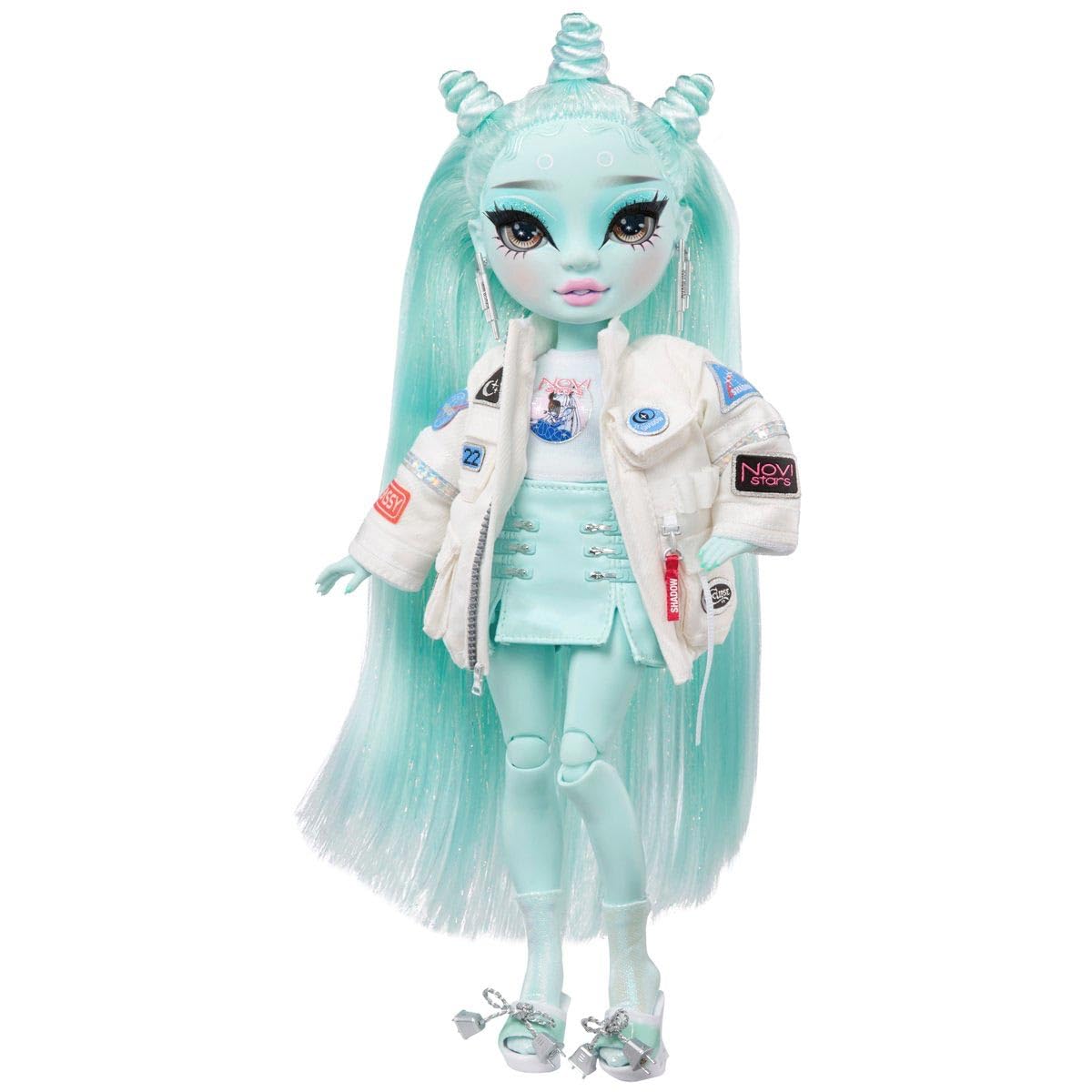 Muñeca de Moda Rainbow High Shadow High Zooey Electra Verde Claro con Atuendo Moderno y Más de 10 Accesorios para Niños y Coleccionistas a Partir de los 12 Años