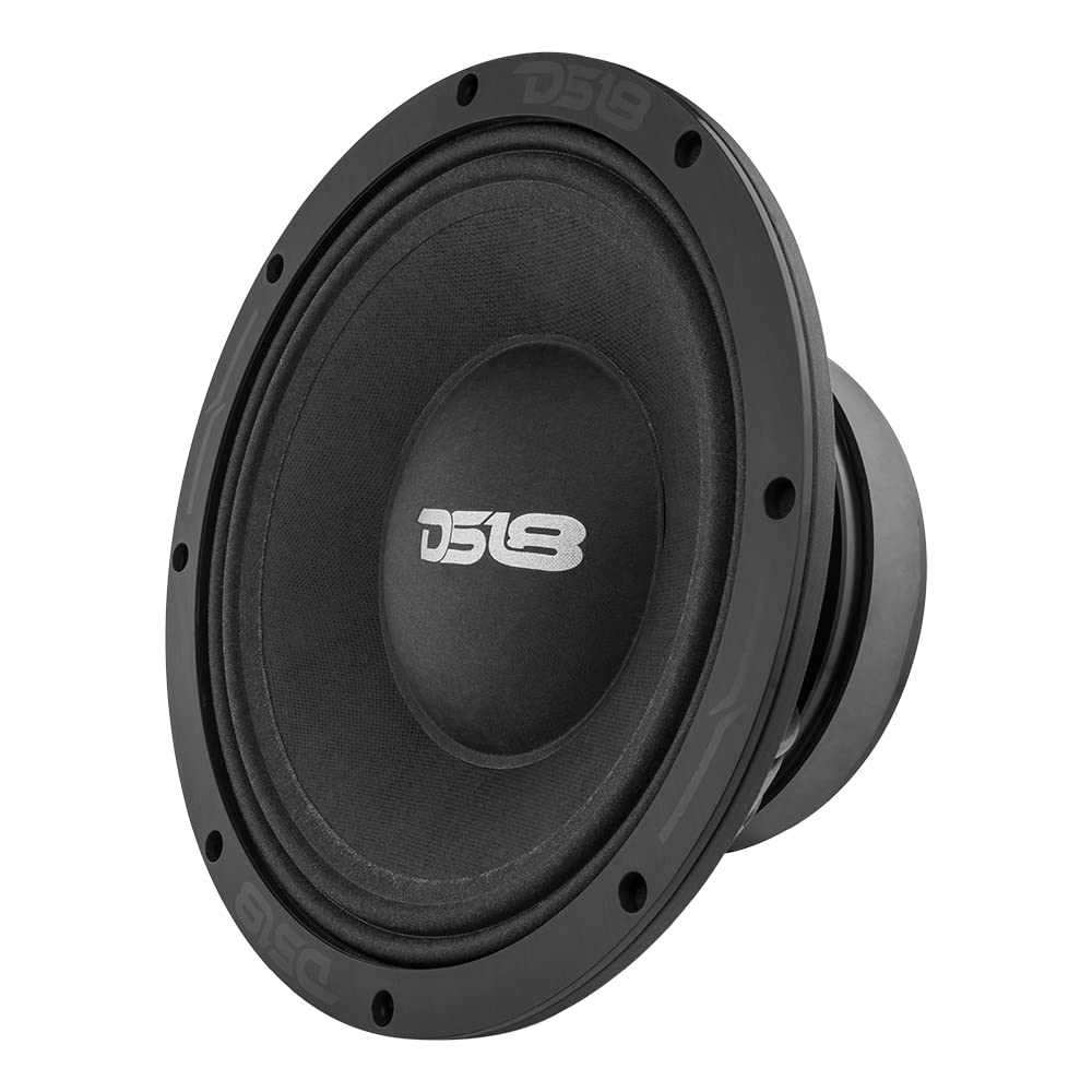 Altavoz de Audio Profesional DS18 Rojo 1000 Vatios para Sistema de Sonido de Coche o Camión
