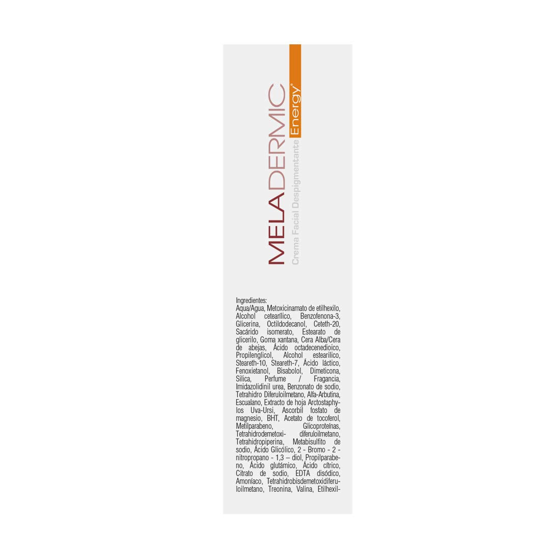 MELADERMIC Energy Crema Facial Despigmentante con Vitamina C | Unifica el Tono de la Piel y Previene Manchas y Pecas | Hidratación Profunda | Crema Antimanchas de Día y Noche | 50 gr