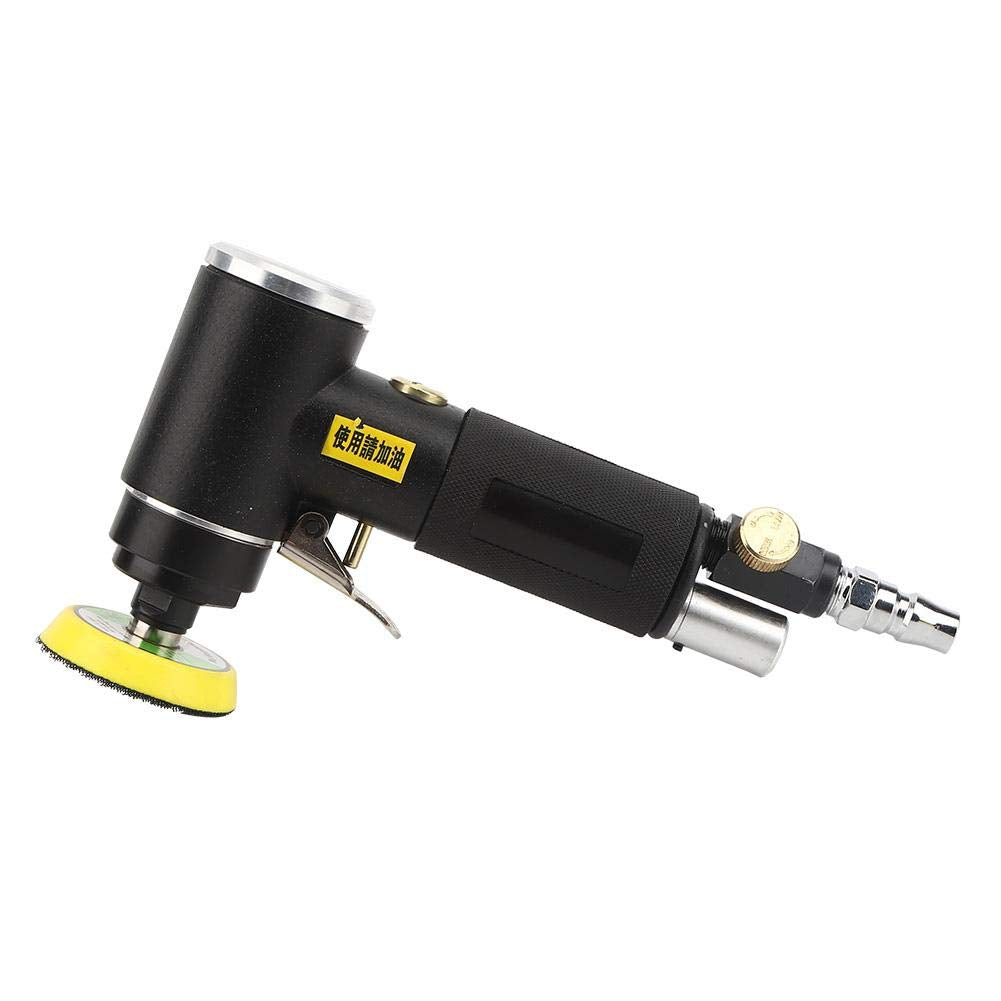 Mini lijadora de aire Lijadora NeumáTica Orbital Aleatoria KOPO YC-2612 MáQuina Pulidora NeumáTica Herramienta Lijado con Disco Abrasivo