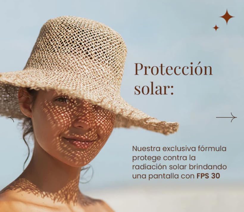 Demoiselle Polvo de Arroz Facial Suelto Traslúcido Medio Morisco con FPS 30 | Acabado Mate | Control de Brillo y Grasa | 30 g