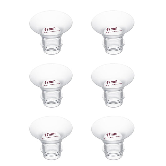Insertos de Brida Momcozy 17 mm Compatibles con Extractor de Leche Portátil