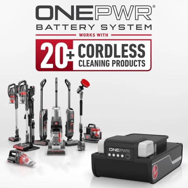 Hoover ONEPWR CleanSlate - Máquina de limpieza de alfombras portátiles inalámbricas + máquina de limpieza de puntos de tapicería, potente succión, herramientas versátiles, detalles de automóviles y