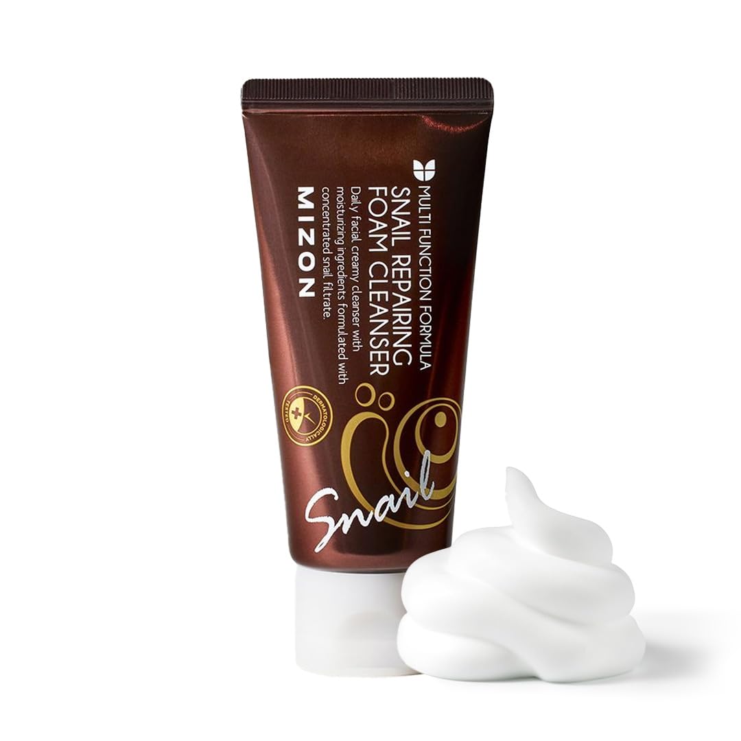 Mizon Snail Foam Cleanser, 1.92 Ounce