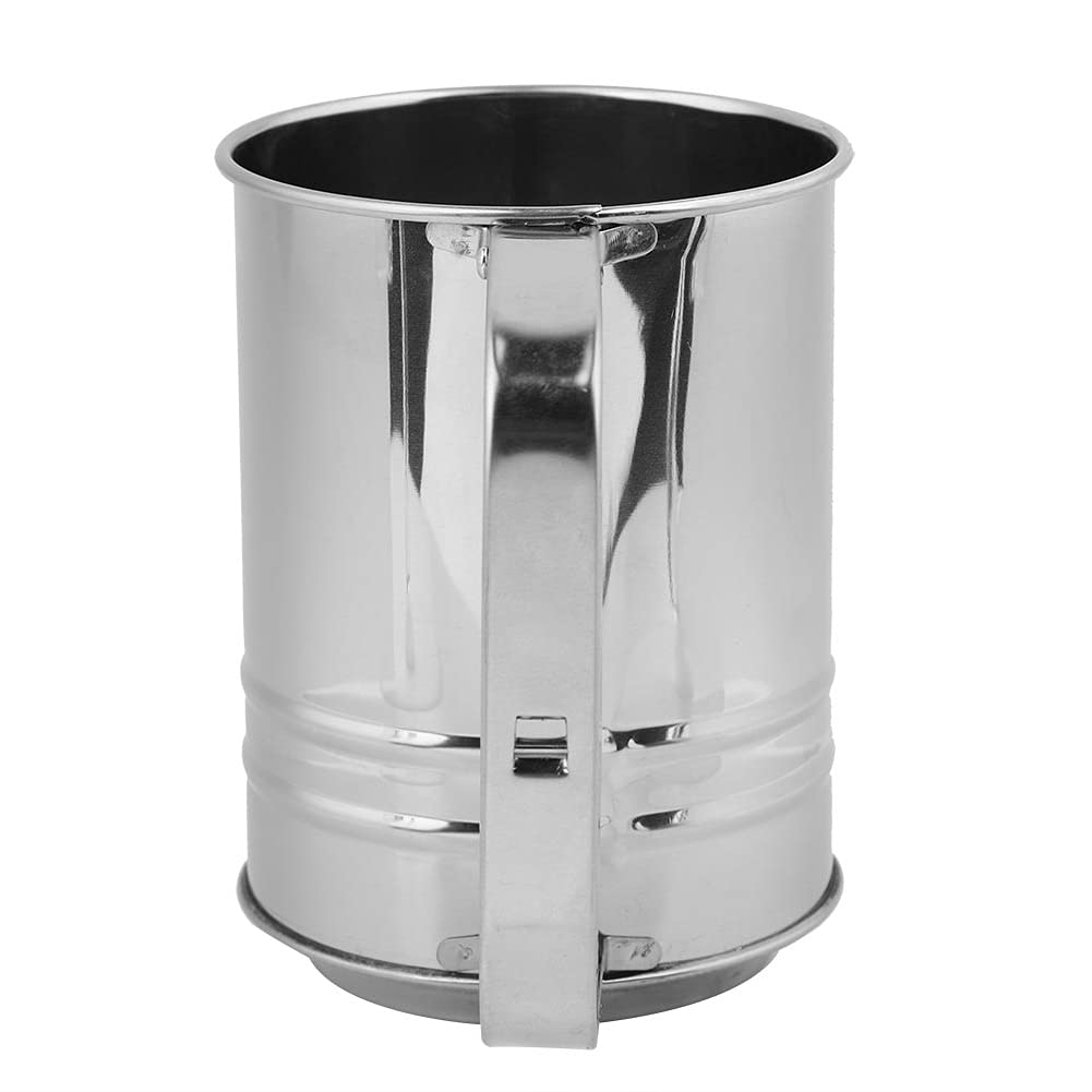 Colador de Harina Okuyonic Acero Inoxidable Ahorra Tiempo para Cocina