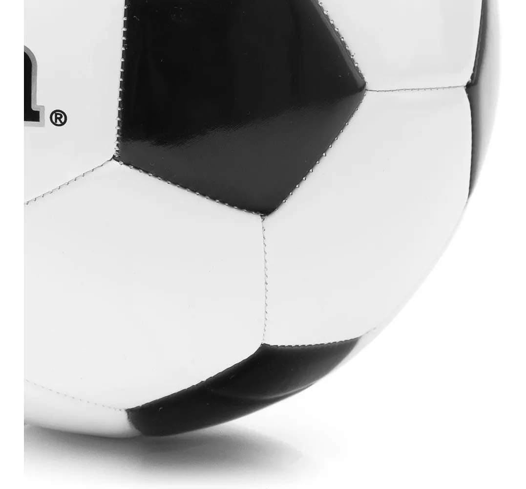 Pelota de Fútbol Wilson Blanca Negra Tradicional 5