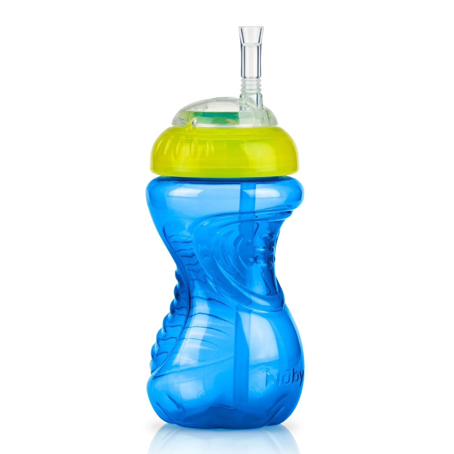 Vasos Antiderrame Nuby Multicolor con Popote Flex para Niña