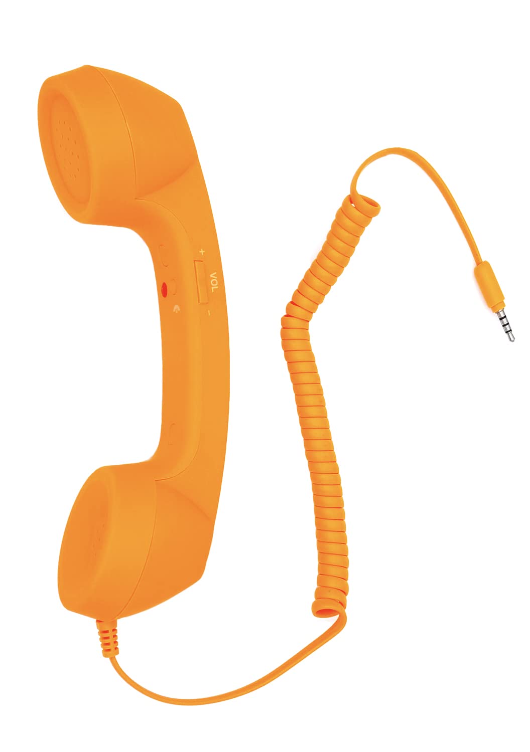 Altavoz Retro 3,5 mm YTYKINOY Naranja para Teléfonos Celulares y Smartphones