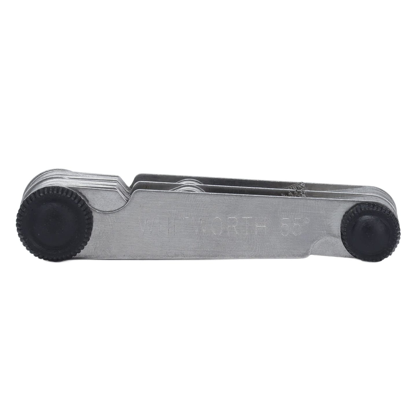 Medidor de Paso de Rosca Acero Inoxidable Plateado para Medición Industrial