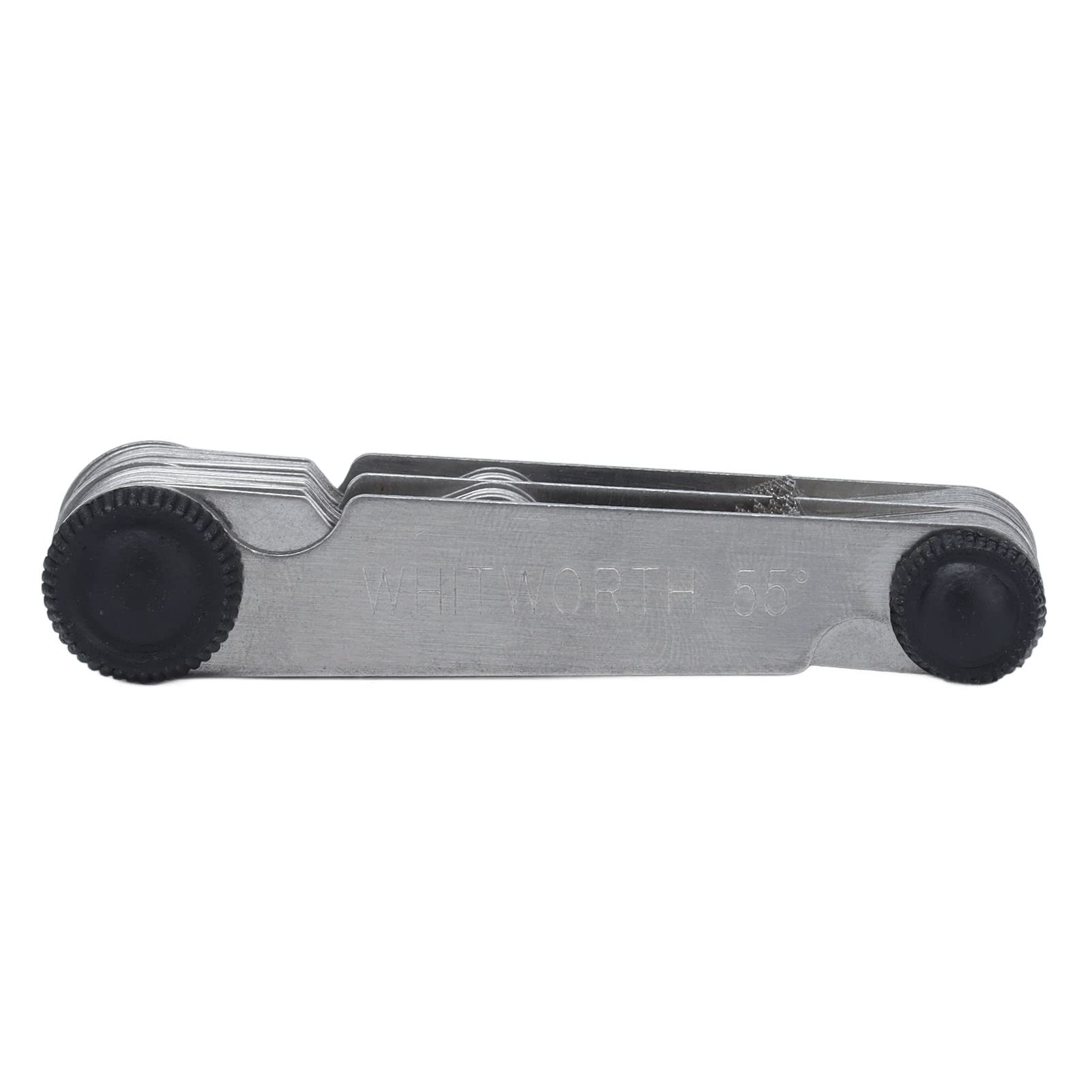 Medidor de Paso de Rosca Acero Inoxidable Plateado para Medición Industrial