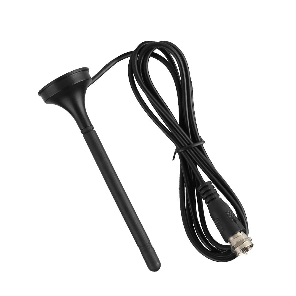 Bewinner1 Antena de TV Digital con Atracción Magnética y Recepción Doble Frecuencia UHF/VHF