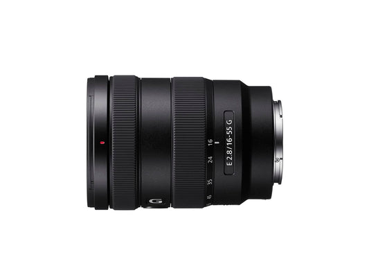 Sony Lente G™ Angular Zoom 16-55mm F2.8 Montura E APS-C con Estabilizador SEL1655G