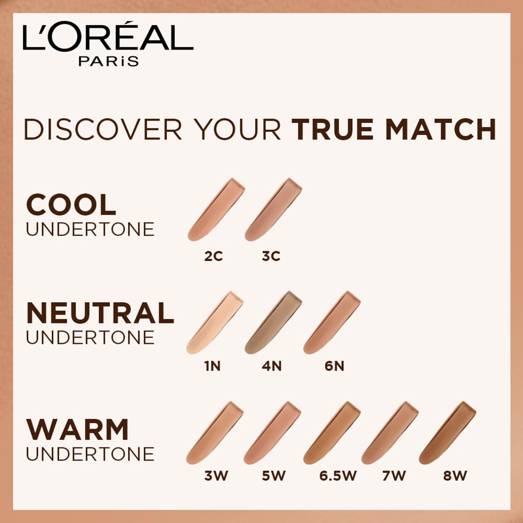 Base de Maquillaje L'Oreal Paris Rose Beige True Match