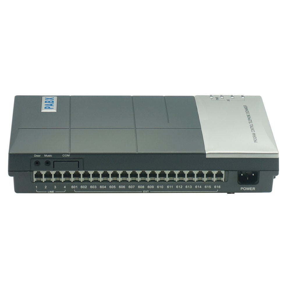 Excelltel PABX SOHO-PBX - Intercambio telefónico SP-416CS+ (4 extensiones de CO x 16)