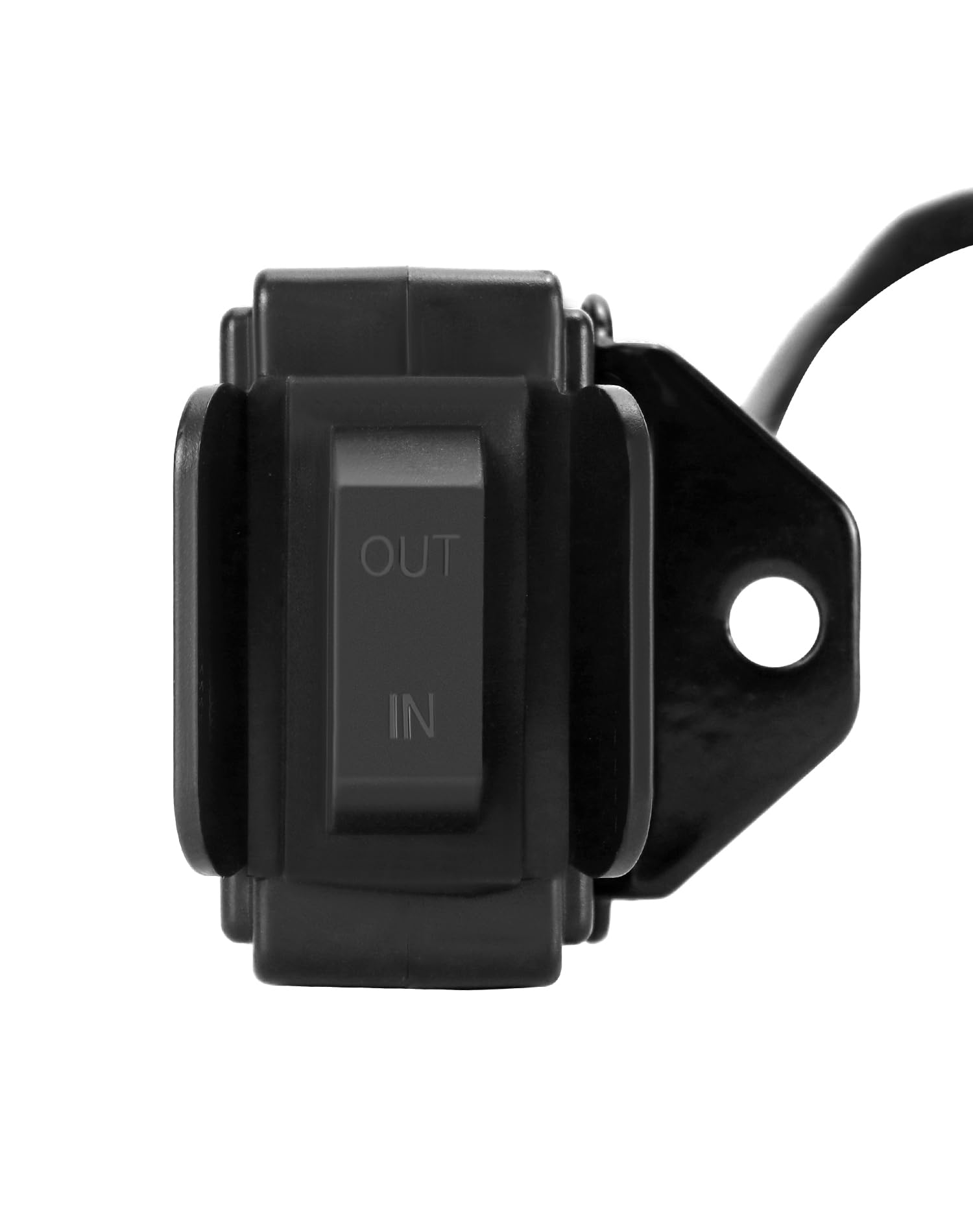 QWORK Winch Switch Kit for ATV UTV - Compatible with Polaris, Warn, KFI, and More - Solid Steel Construction