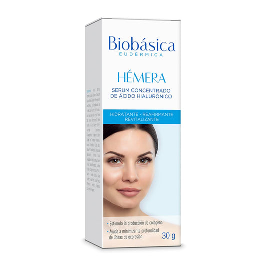 HÉMERA | Serum concentrado de ácido hialurónico | reduce líneas de expresión | Estimula la producción de colágeno