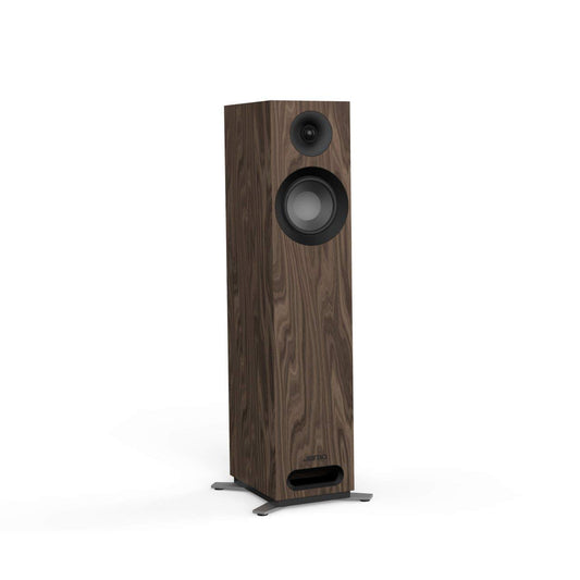 Jamo S 805 160W Negro, Nuez altavoz - Altavoces (2.0 canales, Alámbrico, 160 W, 49 - 26000 Hz, 8 Ohmio, Negro, Nuez)