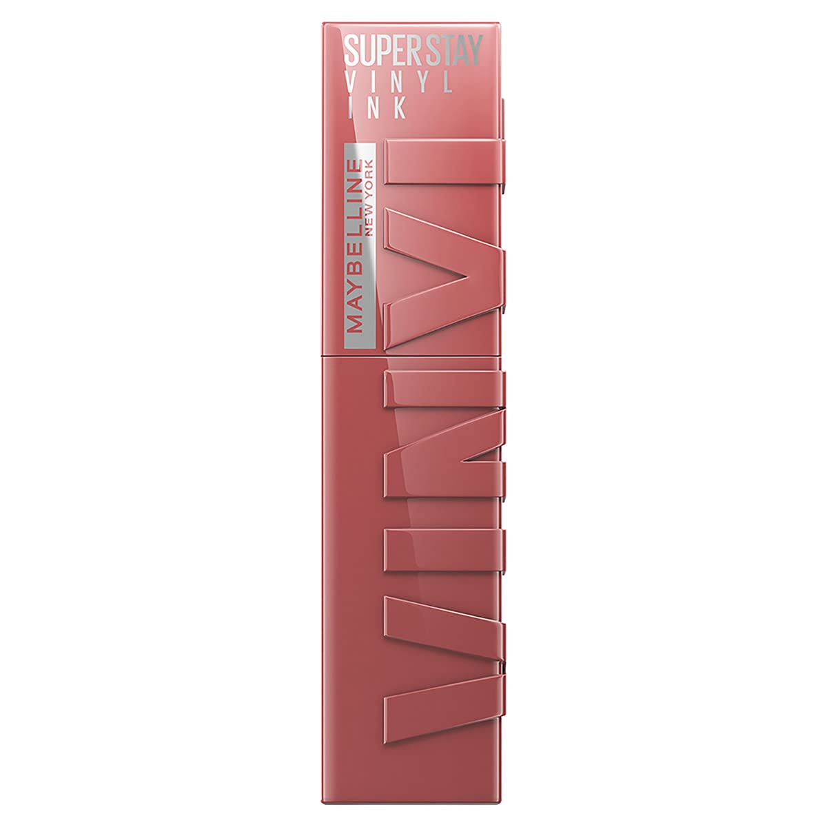 Labial Líquido Brillante, Maybelline Superstay Vinyl Ink Nudes tono Punchy, 4.2ml + Labial líquido brillante Super Stay Vinyl Ink Cheeky