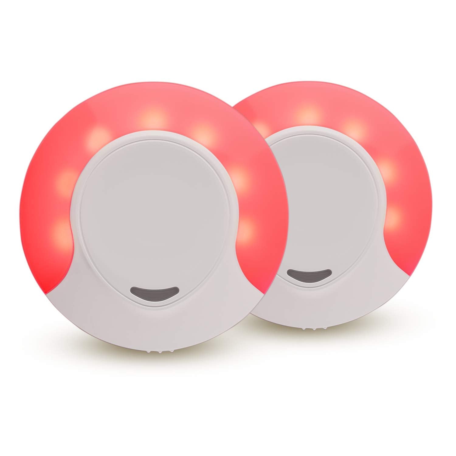 Luz de Noche LED Sleep Aid Roja Azul Bajo Sensor Automático para un Sueño Saludable Paquete de 2