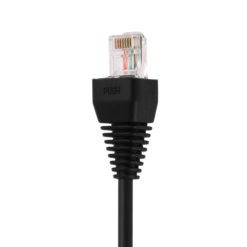 Micrófono de Mano Tosuny Negro para Radio Yaesu/Vertex 8 Pines