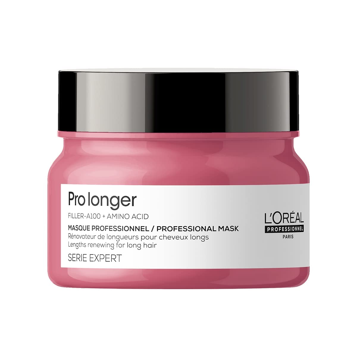 Mascarilla Tratamiento L'Oreal Professionnel Negro Engrosadora para un Cabello Más Largo y Saludable