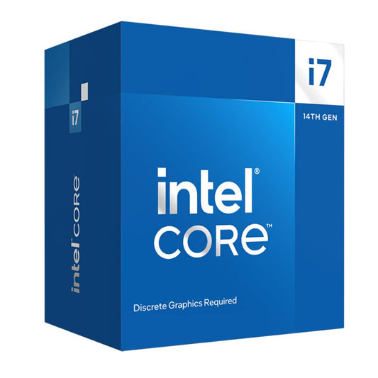 Intel Core i7-14700F Procesador de sobremesa 20 núcleos (8 núcleos P + 12 núcleos E) hasta 5,4 GHz